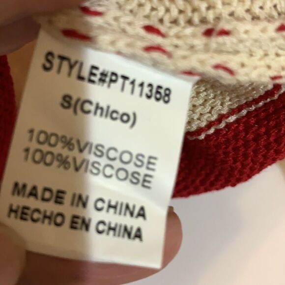 Paper Moon Small stars and stripes cropped pullover sweater - Picture 5 of 7